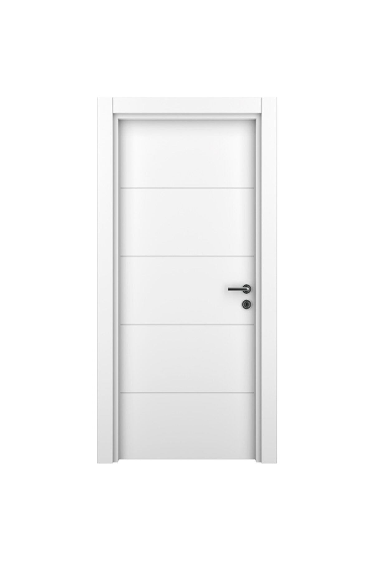 Vario Dor Alize Serisi Lake Beyaz Camsız Sağ Açılır Iç Oda Kapısı 87 X 205 X 14 (TOKSÖZ-VDA-80)